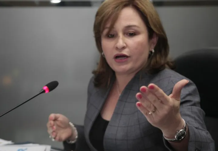 Kenia Isolda Porcell, procuradora general de la nación.