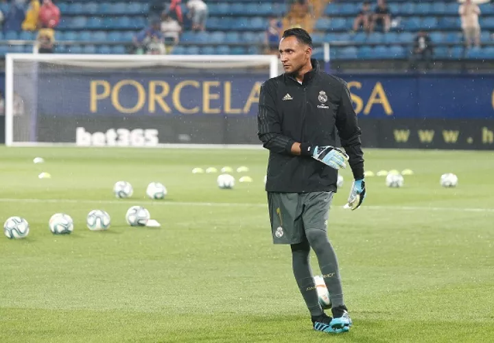 Keylor no tenía minutos tras la llegada de Courtois.