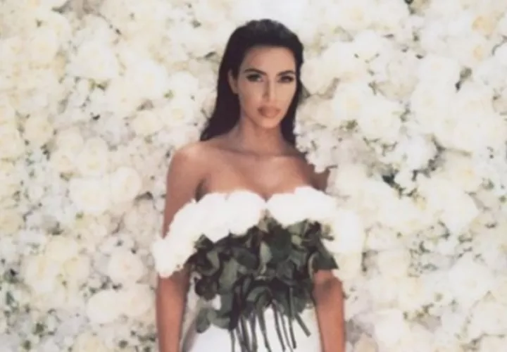 Kim Kardashian.
