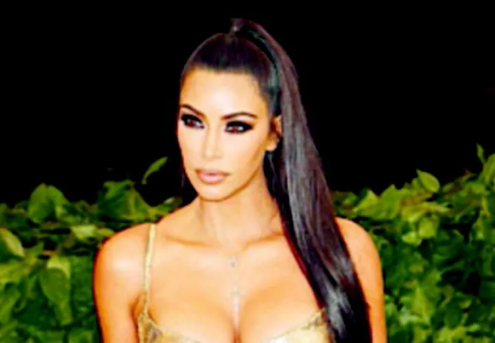 Kim Kardashian.