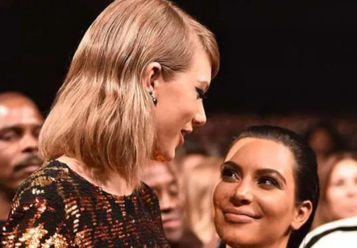 Taylor Swift y Kim Kardashian.