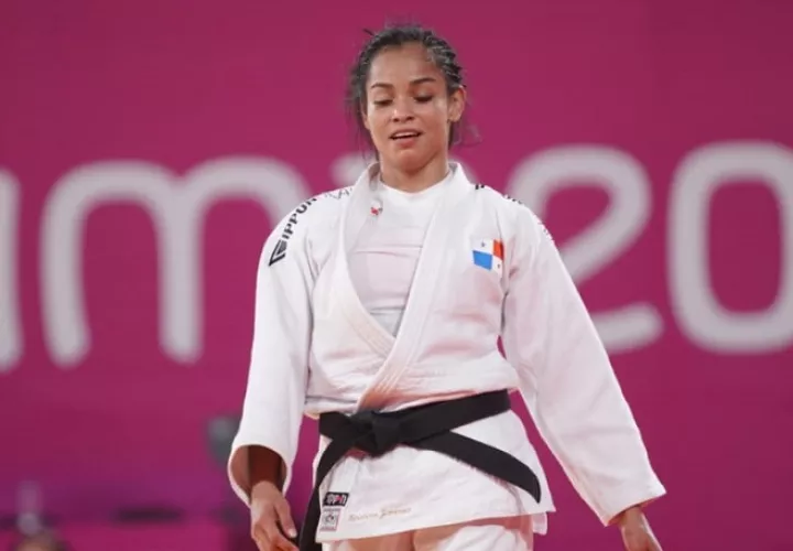 Kristin Jiménez  derrotó a Brillith Gamarra de Perú por 1-0. Foto  Cop