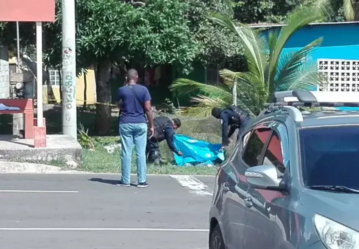 Acabaron con la vida de este ciudadano en La Chorrera. Foto: Eric Montenegro.