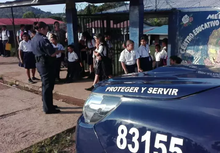 Los ladrones penetraron a la dirección del centro escolar en La Chorrera a través del techo. 