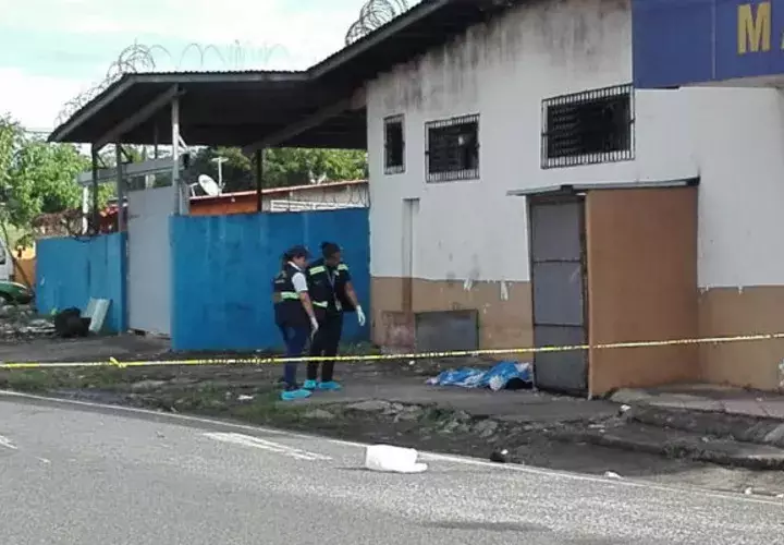 Escena del homicidio en Altos de San Francisco en La Chorrera. Foto: Eric A. Montenegro.   