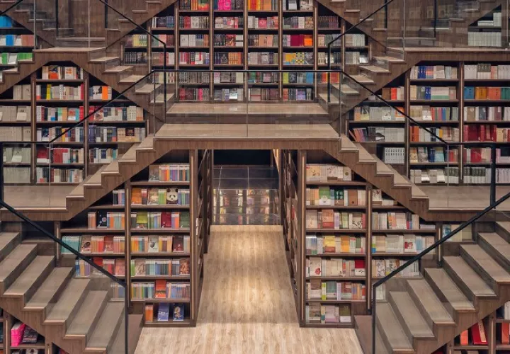 La librería Zhongshuge, en Chongqing, centro de China. Foto: EFE