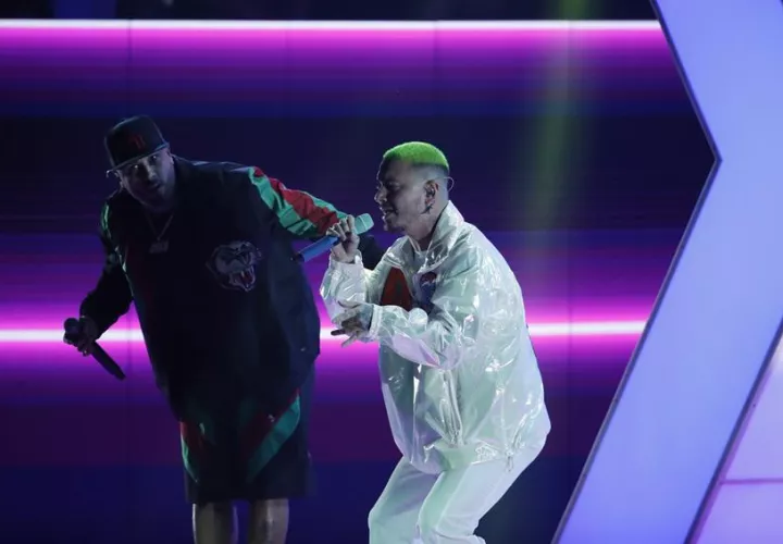 Nicky Jam y J Balvin. Foto: EFE