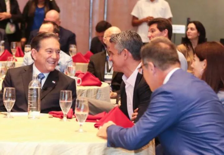 El presidente Laurentino Cortizo estuvo de gira por Nueva York.