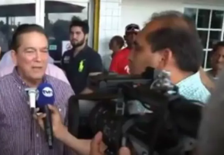 Cortizo dio estas declaraciones en su reciente visita a Chiriquí. Foto: Cortesía