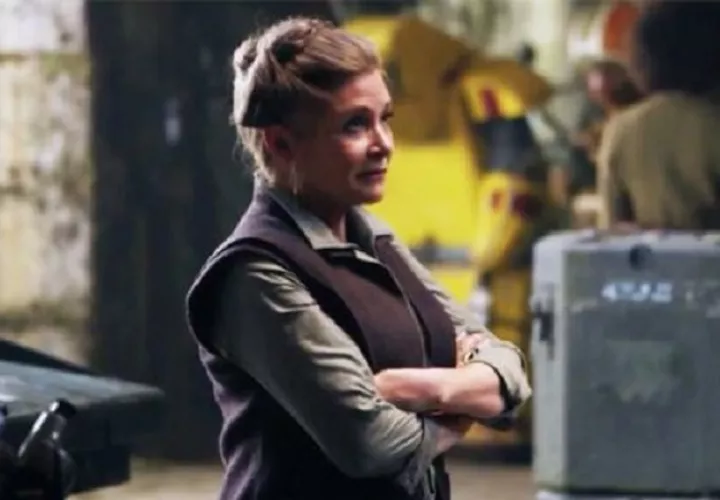 Mire cómo aparecerá Leia Organa en 'Star Wars: Episodio IX'. /Foto EFE