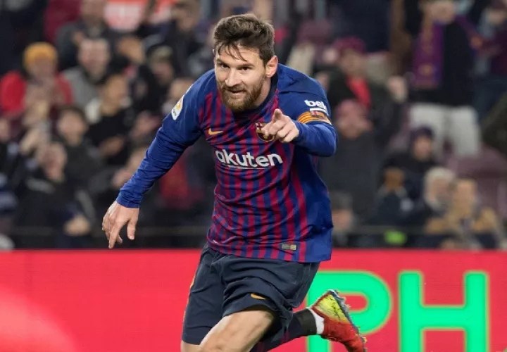 Messi no fue titular.
