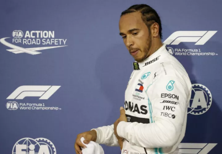Lewis Hamilton en Baréin Foto EFE