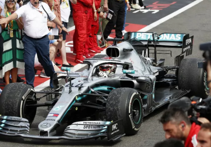 Lewis Hamilton ganó cómodo. Foto EFE