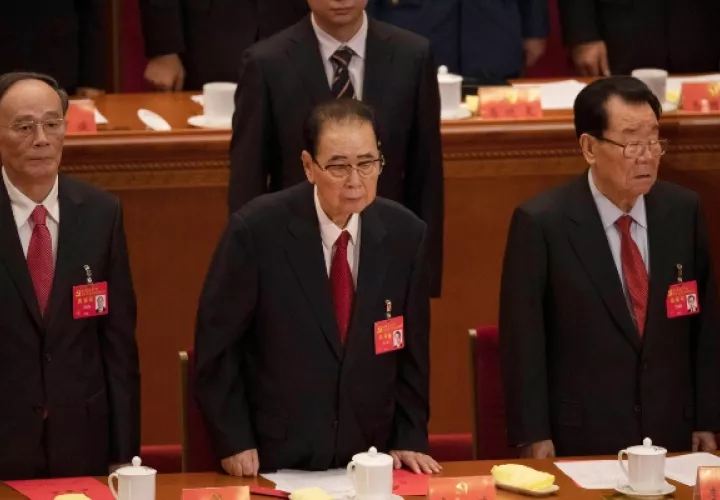 El primer ministro chino entre 1987 y 1998, Li Peng, falleció a los 91 años.FOTO/AP  