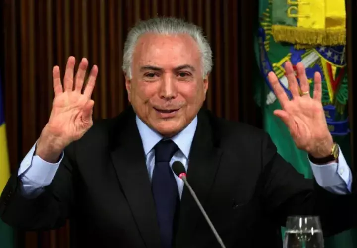 Michel Temer, de 78 años, se vio favorecido por la inesperada decisión unilateral del juez de segunda instancia Antonio Ivan Athié. FOTO/EFE