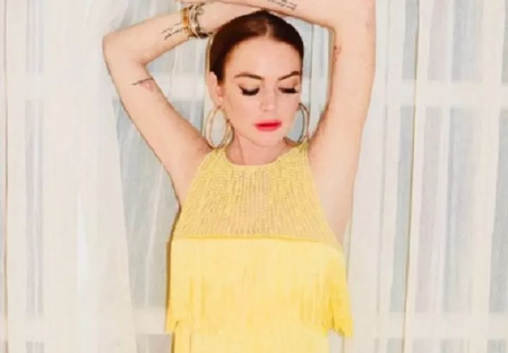  El vídeo lo subió Lindsay Lohan en su perfil de Instagram. 