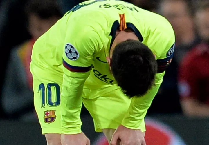 Messi se sintió responsable.