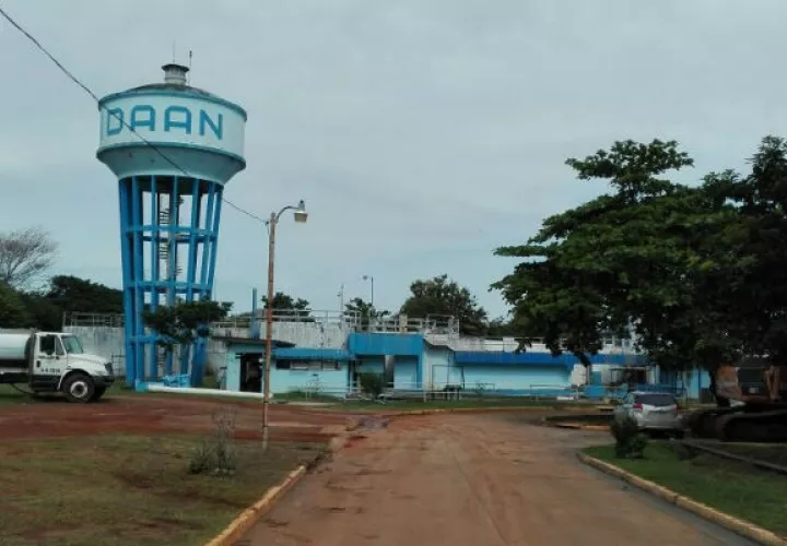 El mal tiempo ha ocasionado una baja en la producción  de agua potable.