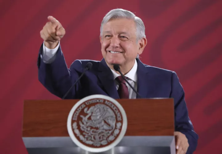 El Gobierno de la Ciudad de México felicitó al presidente mexicano, Andrés Manuel López Obrador.Foto/Efe