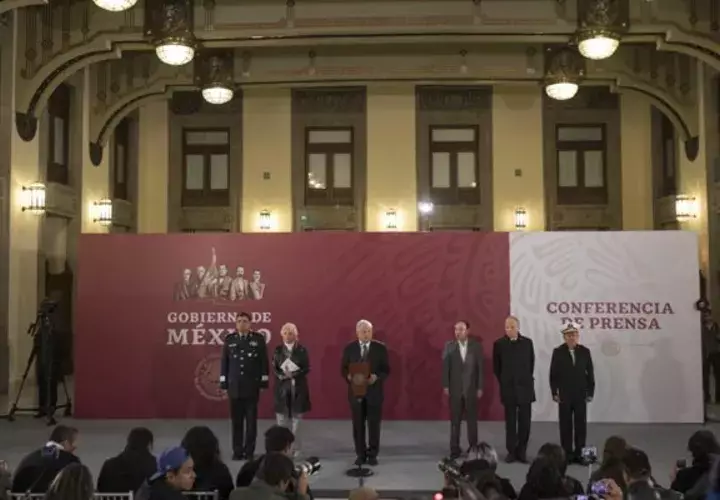 El presidente Andrés Manuel López Obrador asegura que se rendirá un informe diario sobre la seguridad. FOTO/AP