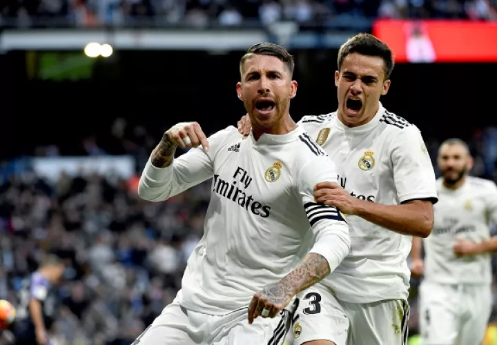 Real Madrid ganó en los minutos finales.