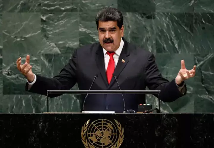Nicolás Maduro, precisó en su discurso que está dispuesto a darle la mano al presidente Donald Trump  y a entablar un diálogo. FOTO/EFE