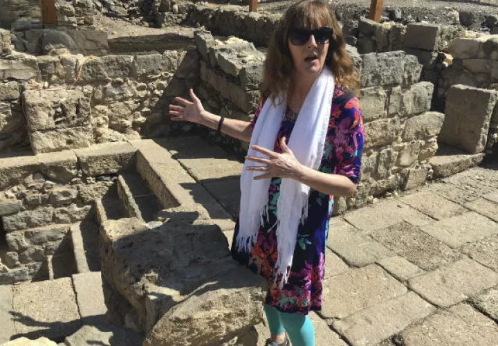 Yacimiento de Magdala. Foto/ EFE