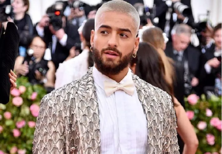Maluma en la Met Gala 2019. Foto: Instagram
