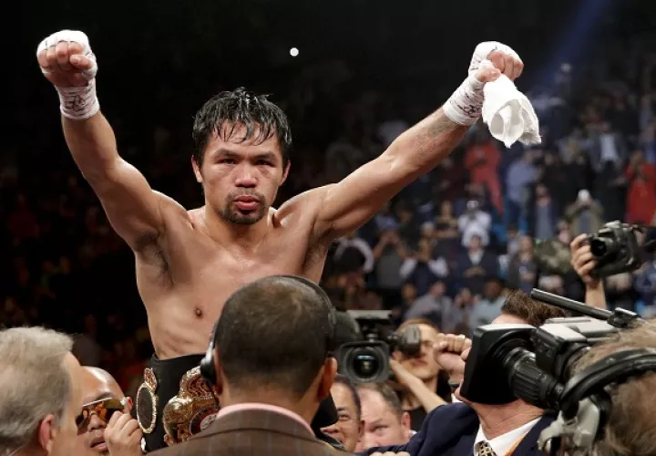 Manny demostró que le queda mucho boxeo.