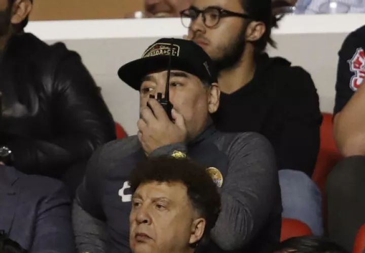 Diego Maradona. Foto:AP