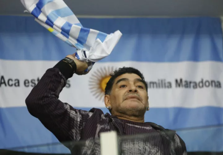 Diego Maradona. Foto.AP