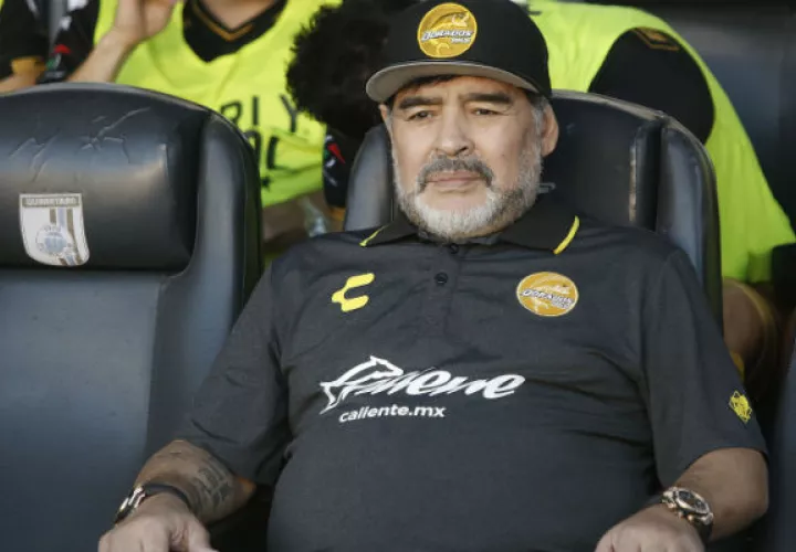 Diego Maradona. Foto:EFE