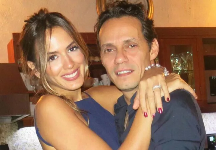 Marc Anthony y Shannon de Lima.