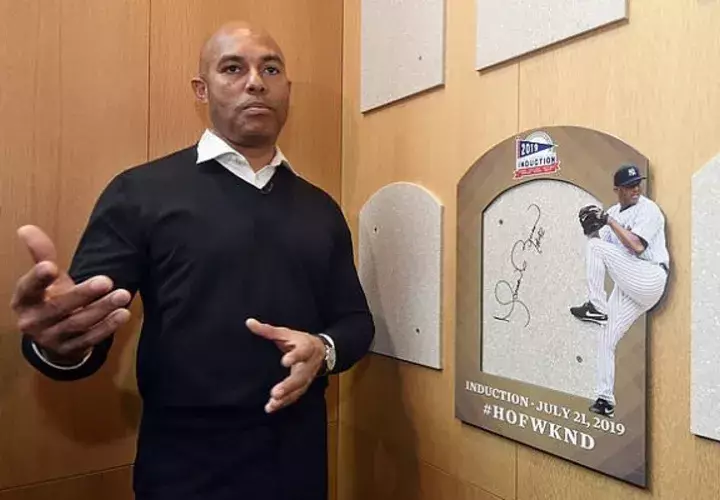 Mariano Rivera fue elegido al Salón de la Fama este año.