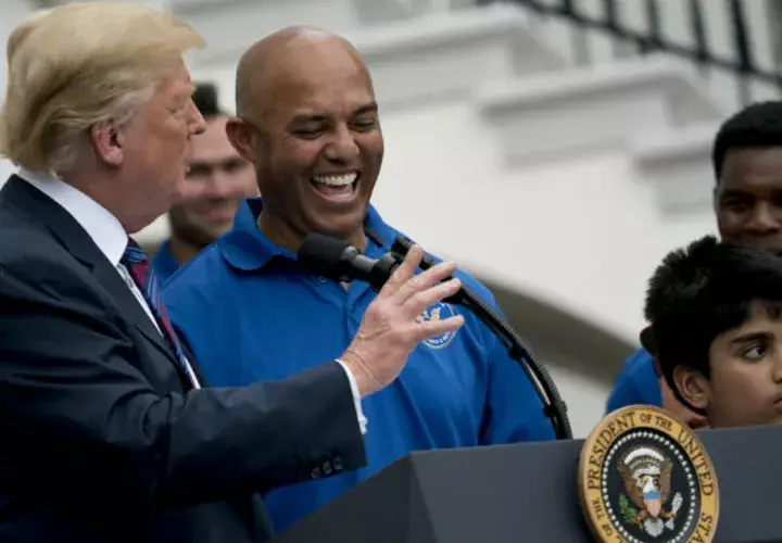 Mariano Rivera cuenta con el aprecio de Donald Trump. Foto:EFE