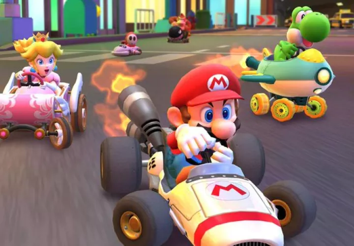 Ya puedes jugar Mario Kart Tour en tu celular, el popular juego de carreras de Nintendo.  