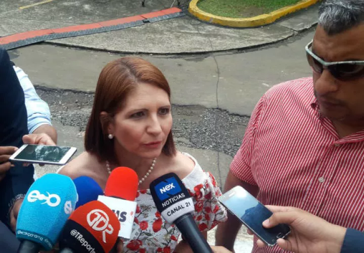 Niegan que hayan solicitado levantamiento de fuero a Marta Linares de Martinelli. Foto: Archivo.