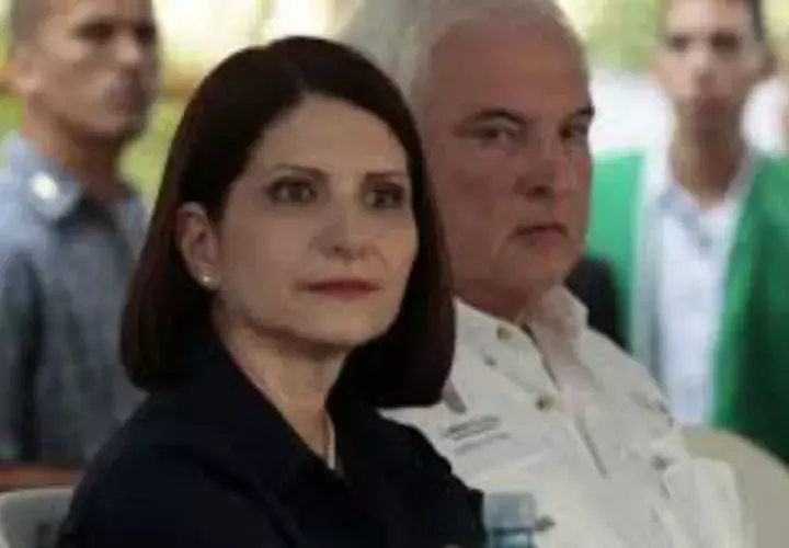 Marta Linares y Ricardo Martinelli. Foto: Archivo