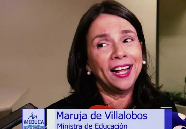 La ministra de Educación, Maruja Gorday de Villalobos manifestó que con esta línea de apoyo se busca brindarle ayuda a los jóvenes.