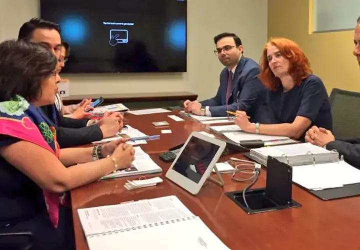 Como parte de su agenda, Chinchilla se reunirá con el secretario del Departamento del Tesoro de Estados Unidos, Steven Mnuchin.