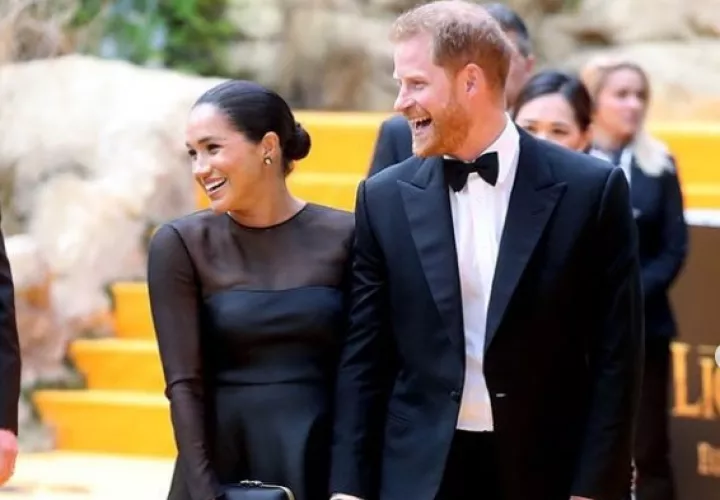 Meghan y Harry. Foto: Instagram