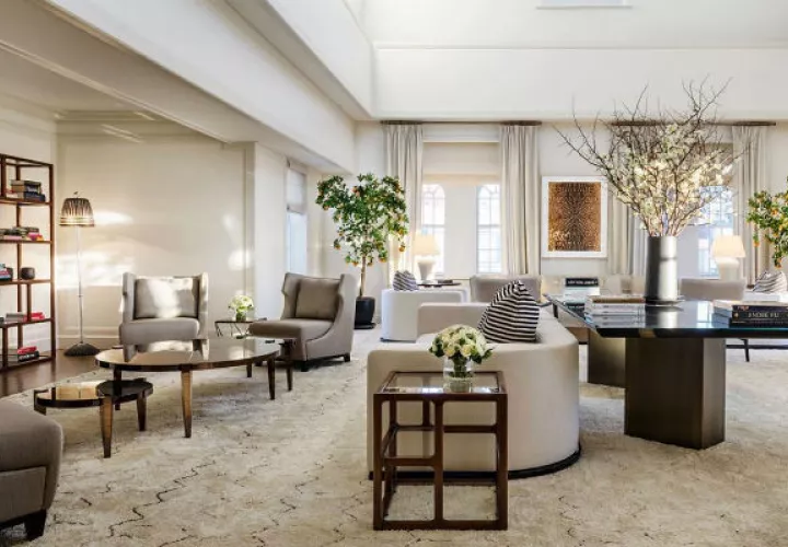 Suite de 75,000 dólares la noche donde fue el 'baby shower'.