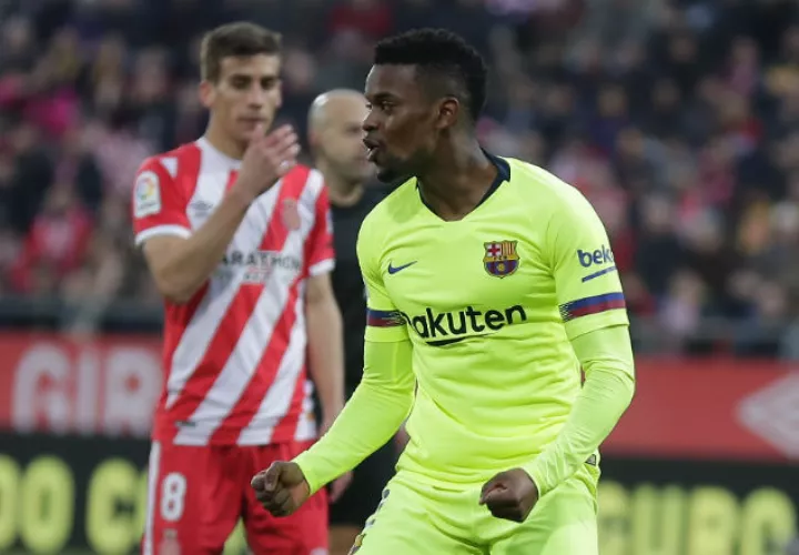 Semedo anotó el primer gol del Barcelona. Foto AP