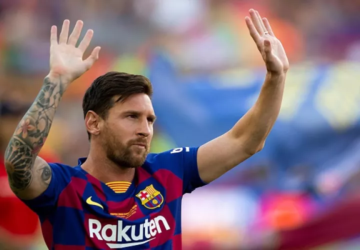 Lionel Messi  está lesionado.