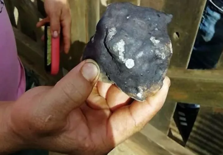 Las investigaciones utilizaron un microscopio óptico para el examen complementario que reveló la presencia de cristales metálicos.