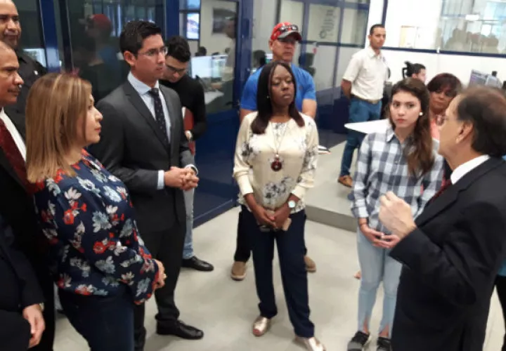 La Comisión recorrió las instalaciones centrales.