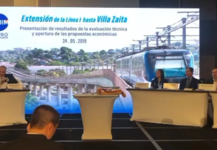El Consorcio Línea Panamá  Norte conformado por las empresas OHL- Mota-Engil obtuvo el mayor puntaje en la licitación . 