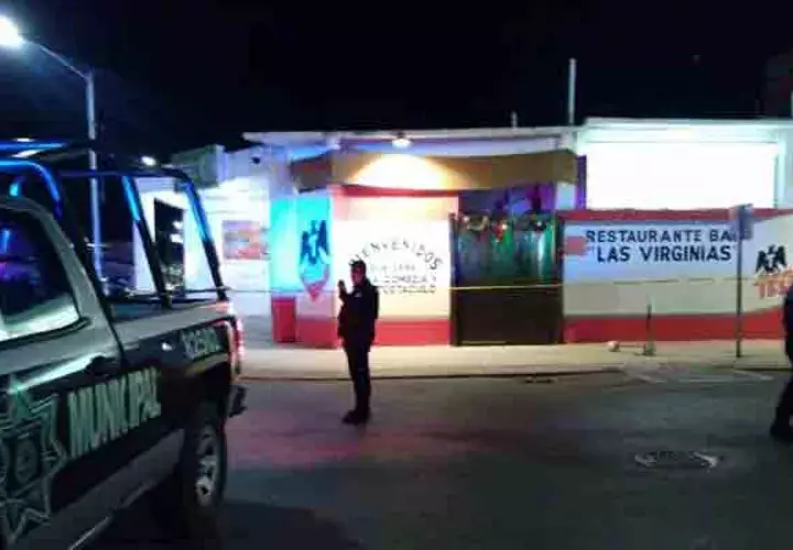 Dos hombres entraron al local Las Virginias sobre las 8.00 de la noche hora local y dispararon con armas de alto calibre, por lo que se escucharon varias ráfagas. FOTO/EFE