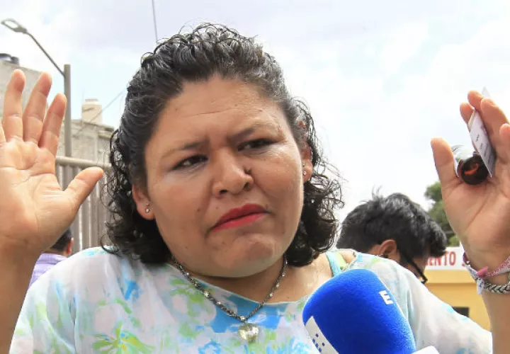 Araceli González, madre de Luz del Carmen Miranda, víctima del  "monstruo de Ecatepec". EFE. 