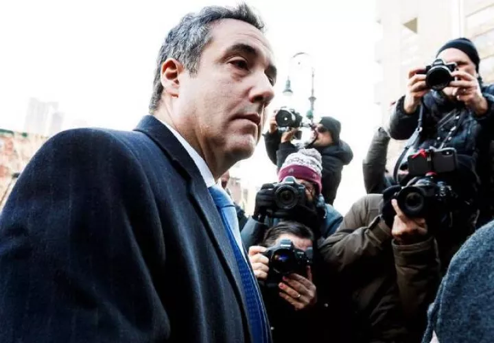 Michael Cohen. Se volvió famoso y ahora en la meca del cine quieren contar su historia. /Foto EFE/Justin Lane. 